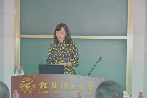 李娟教授作學術報告